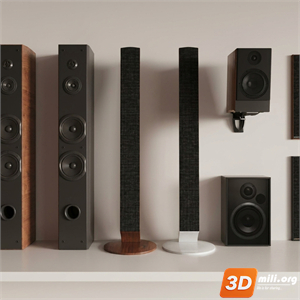 Audio tech 3D Models
